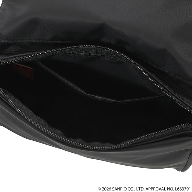 コラボ マンハッタンポーテージ Manhattan Portage ホワイトホール ショルダーバッグ クロミ MP2095MGNTNTWLBKRM SS26 サンリオ 黒 Black 正規取扱店_3