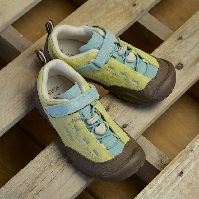 キーン KEEN スニーカー キッズ ジャスパー ツー 1032606 CHILDREN JASPER II 男の子 女の子 チルドレン 子供靴 スエードシューズ LEMON-GRASS 正規取扱店