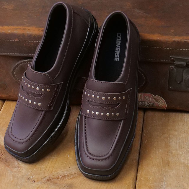 �R���o�[�X CONVERSE �X�j�[�J�[ �I�[���X�^�[ �X�N�G�A�g�D ���[�t�@�[ SA 31318481 ALL STAR SQUARETOE LOAFER SA �����Y ���f�B�[�X �V���[�Y ���K�戵�X