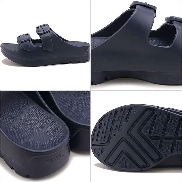 TELIC（テリック） リカバリーサンダル メンズ ダブルバックル2 SS26 W