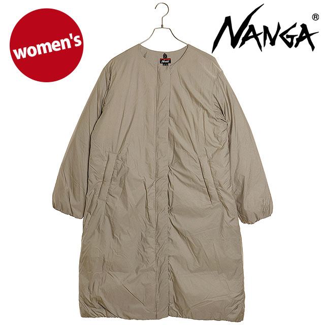 NANGA（ナンガ） レディース ノーカラー ダウンコート ND2352-1C551
