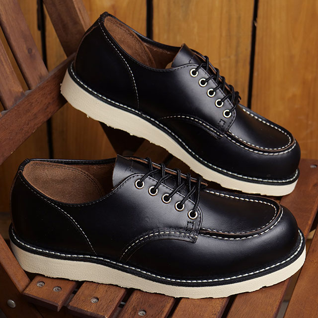 レッドウィング REDWING メンズ ワーク オックスフォード 8090 WORK OXFORD Dワイズ モックトゥ red wing  ブラック・プレーリー 黒 ブラック系 : 10100151 : SHOETIME - 通販 - Yahoo!ショッピング