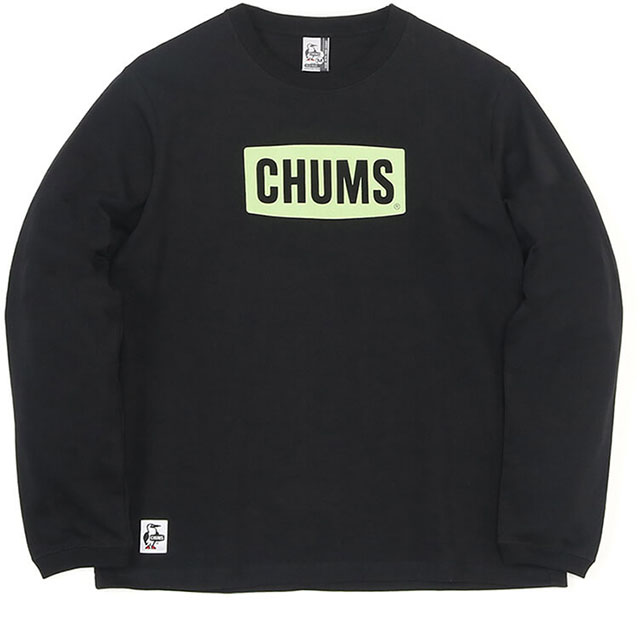 チャムス CHUMS メンズ チャムスロゴロングスリーブTシャツ CH01-2273 SS24 CHUMS Logo L S T-Shirt トップス 長袖 クルーネック コットンTee｜mischiefstyle｜03