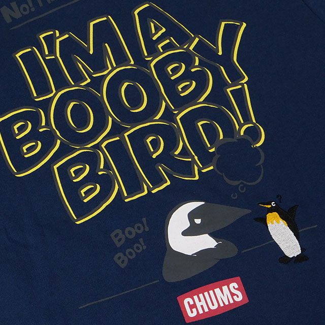 チャムス CHUMS メンズ アンチバグアイムアブービーバードTシャツ CH01-2383 SS24 Anti-Bug I’m A Booby Bird！半袖 防虫加工｜mischiefstyle｜09