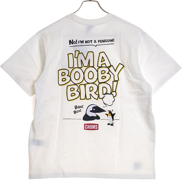 チャムス CHUMS メンズ アンチバグアイムアブービーバードTシャツ CH01-2383 SS24 Anti-Bug I’m A Booby Bird！半袖 防虫加工｜mischiefstyle｜05