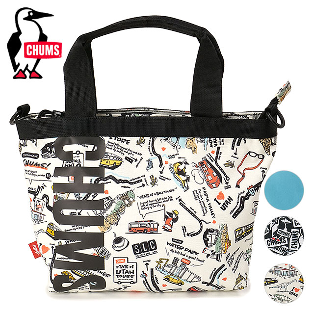 チャムス CHUMS リサイクルチャムスミニトートバッグ CH60-3536 SS24 Recycle CHUMS Mini Tote Bag メンズ・レディース 鞄 ランチトート | CHUMS