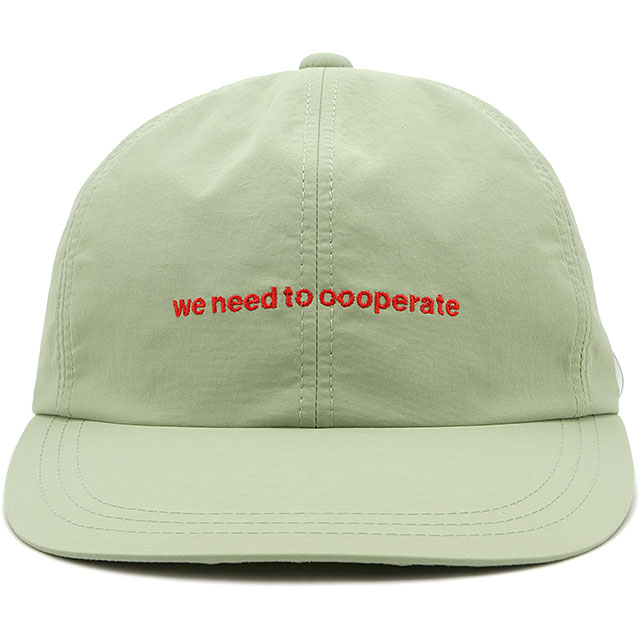 カシラ CA4LA 6パネルキャップ AKM00087 SS24 COOPERATE CAP メンズ・レディース 帽子 ベースボールキャップ GREEN :10100477:SHOETIME