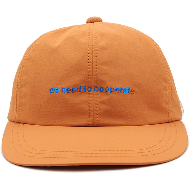 カシラ CA4LA 6パネルキャップ AKM00087 SS24 COOPERATE CAP メンズ・レディース 帽子 ベースボールキャップ ORANGE :10100478:SHOETIME