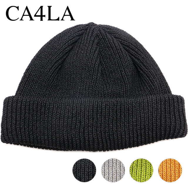 parel ビーニー　24aw CA4LA（カシラ） ビーニー ZKN02437 SS24 WTURN WASH7 メンズ
