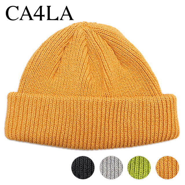 CA4LA（カシラ） ビーニー ZKN02437 SS24 WTURN WASH7 メンズ