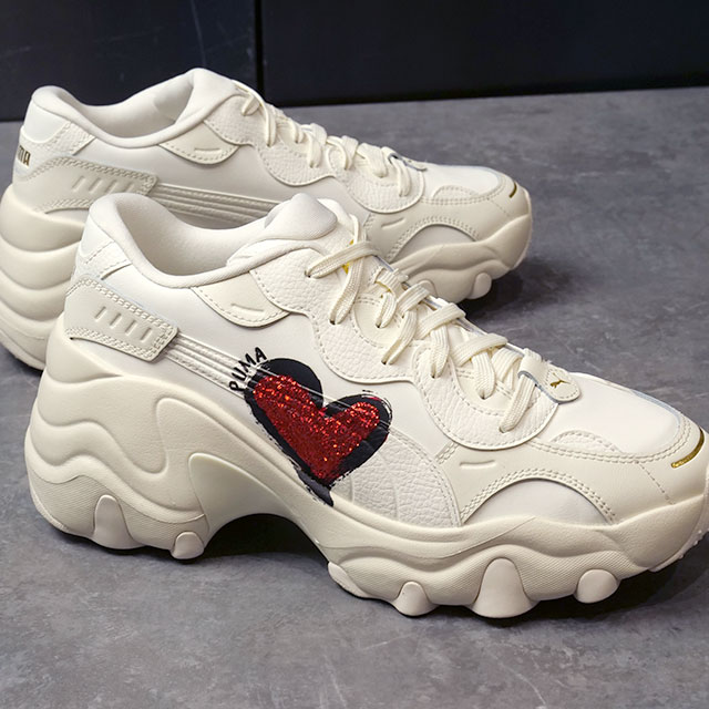 プーマ　パルサー　ハート　スニーカー　厚底 PUMA プーマ レディース シューズ ウィメンズ パルサー ウェッジ
