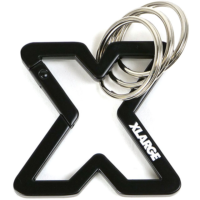 エクストララージ XLARGE メンズ Xシェイプド カラビナ 101241054013 SS24 X-SHAPED CARABINER x-large エックスラージ アクセサリー キーホルダー｜mischiefstyle｜03