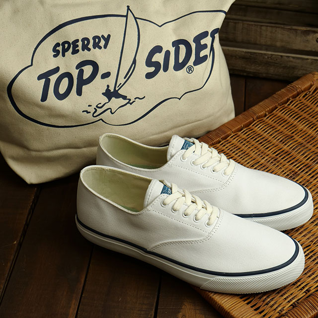 スペリートップサイダー SPERRY TOP-SIDER メンズ スニーカー クラウド キャンバスオックスフォード 13505708 SS24 CLOUD CVO 靴 クラシック WHITE