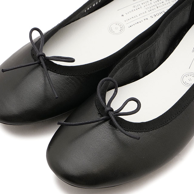 返品送料無料 トラベルシューズ バイ ショセ TRAVEL SHOES by chausser レディース バレエシューズ TR-009 靴 日本製 生活防水 ブラック BL 正規取扱店_3