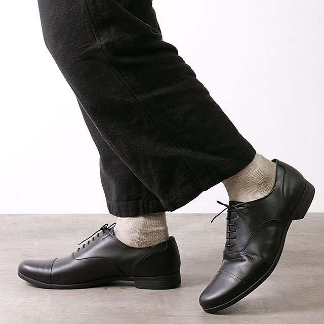 返品送料無料 ショセ トラベルシューズ TRAVEL SHOES by chausser メンズ ストレートチップ レースアップシューズ TR-001M  Straight tip shoes 靴 ブラック BL