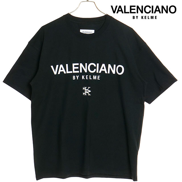 バレンシアーノ バイ ケレメ VALENCIANO BY KELME メンズ ケーブイロゴティー KV24S713 SS24 KV LOGO TEE トップス 半袖 Tシャツ ブラック｜mischiefstyle｜02