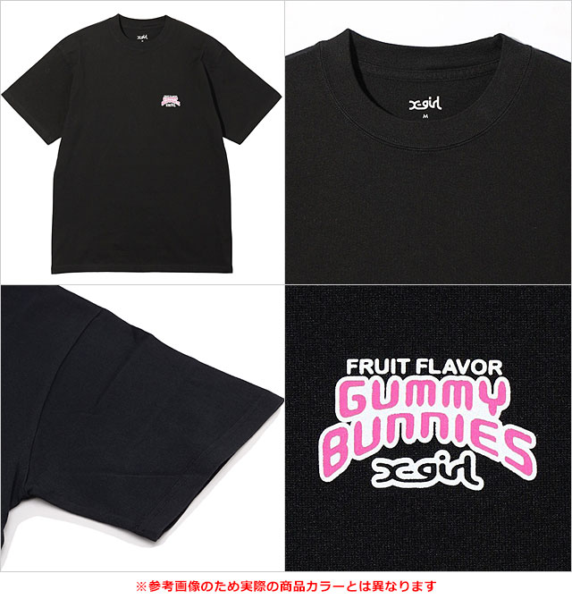 エックスガール X-girl レディース グミバーニーズ ショートスリーブTシャツ 105242011020 SU24 GUMMY BUNNIES S  S TEE トップス 半袖 WHITE : 10100944 : SHOETIME - 通販 - Yahoo!ショッピング