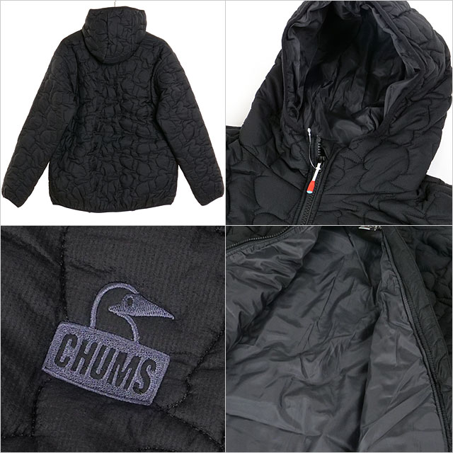 CHUMS チャムス ブービー ステッチ パデッド フーディ CH04-1415 FW24 