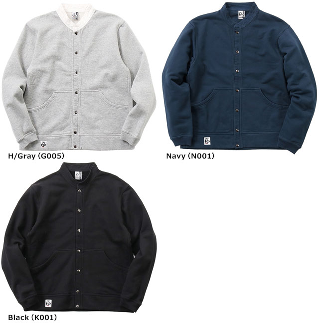 CHUMSフルスナップハリケーントップ CH00-1415 グレー XLサイズ CHUMS チャムス フルスナップ ハリケーントップ 裏起毛 Full