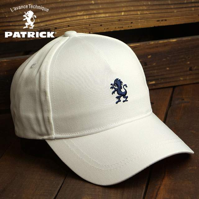 パトリック ゴルフ PATRICK GOLF ゴルフキャップ [241-710 FW24] CAP メンズ・レディース 男女兼用 帽子 フリーサイズ タウンユース WHT PATRICK（パトリック） ゴルフ PATRICK GOLF ゴルフキャップ 241-710