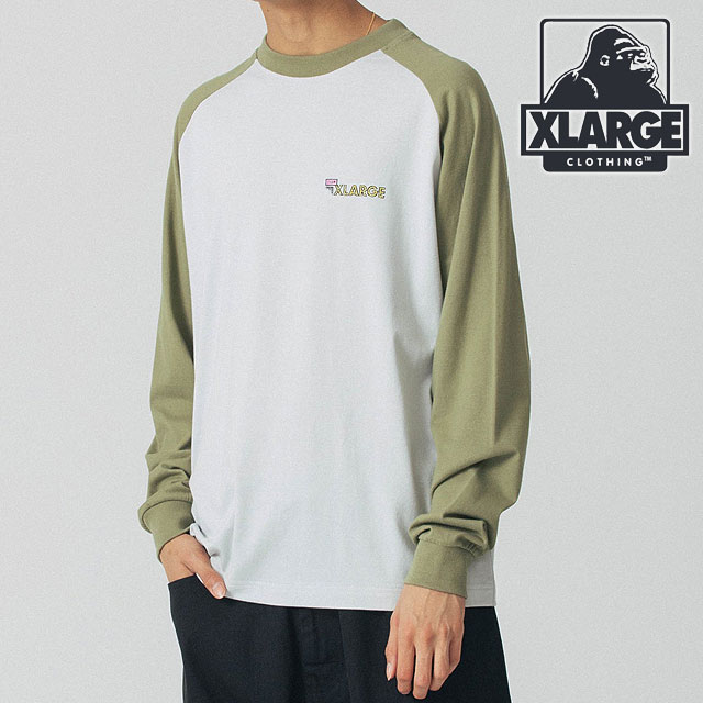 XLARGE（エクストラ ラージ） エクストララージクラブ ラグランロング