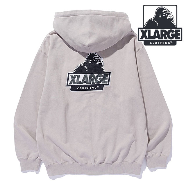 XLARGE エクストララージ パーカー スランテッド オージー