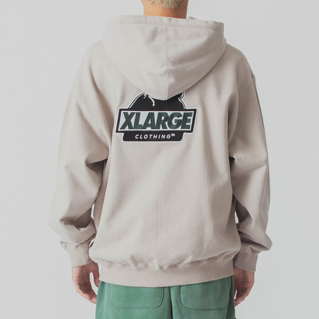 XLARGE エクストララージ パーカー スランテッド オージー