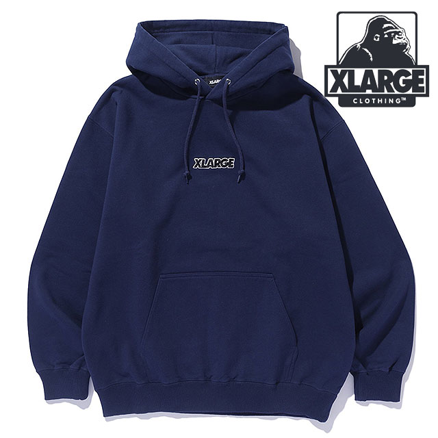 XLARGE（エクストラ ラージ） パーカー スタンダードロゴ フーデッド