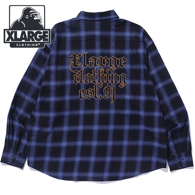 XLARGE（エクストラ ラージ） オールドイングリッシュ ロングスリーブ