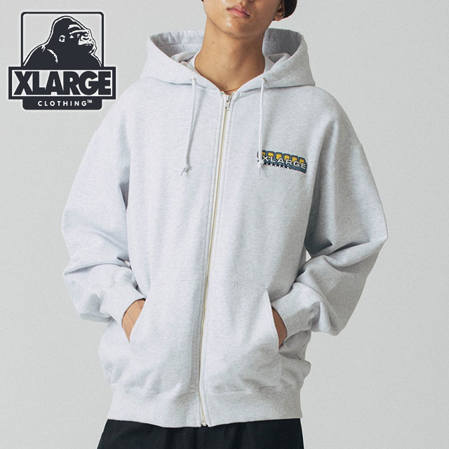 XLARGE フルジップジャケット グレー X-LARGE XLARGE エクストララージ MULTI ZIP JACKET グレー