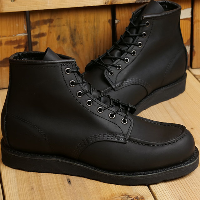 返品送料無料 レッドウィング REDWING 6インチ クラシックモック 8074 FW24 6-INCH CLASSIC メンズ 靴 シューズ  Dワイズ ワークブーツ ブラック・ハーネス : 10101386 : SHOETIME - 通販 - Yahoo!ショッピング