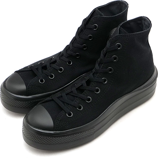 レディース 【CONVERSE】AS LIGHT PLTS KNIT HI BLACK 国内発送 楽天市場】コンバース スニーカー ハイカット オールスター