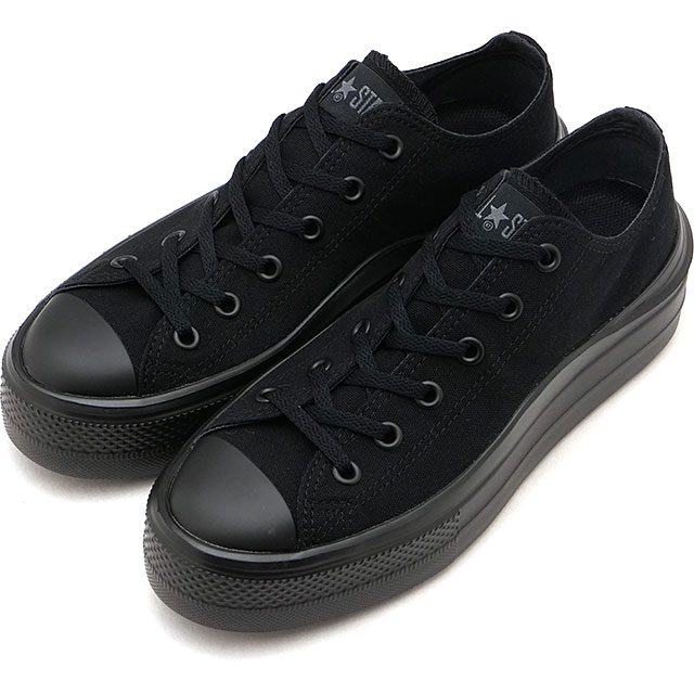 国内配送 CONVERSE ALL STAR LIGHT PLTS II OX BLACK CONVERSE コンバース スニーカー オールスター ライト PLTS II
