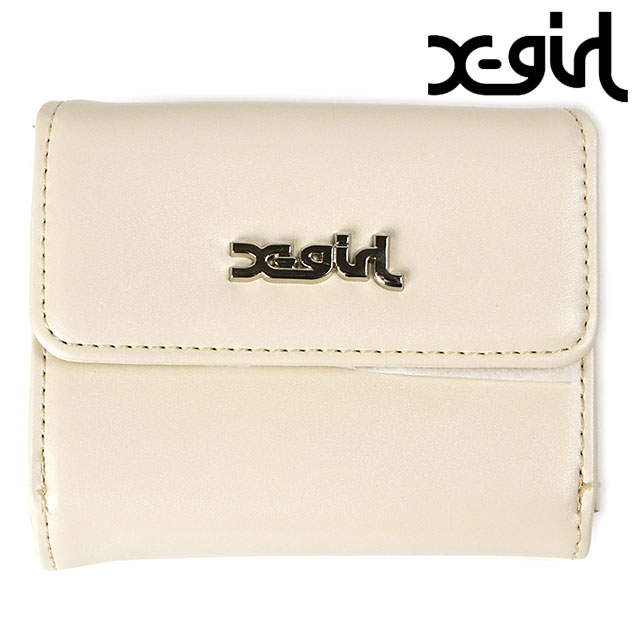 X-girl（エックスガール） フェイクレザー ミニウォレット