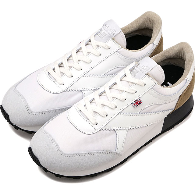 未使用　新品　WALSH ENSIGN-T BLACK UK8 英国製 WALSH ウォルシュ [ENS70026] ENSIGN エンサイン スニーカー