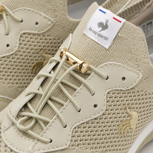le coq sportif ルコックロワール　ベージュ 24センチ le coq sportif ルコックスポルティフ スニーカー ルコック