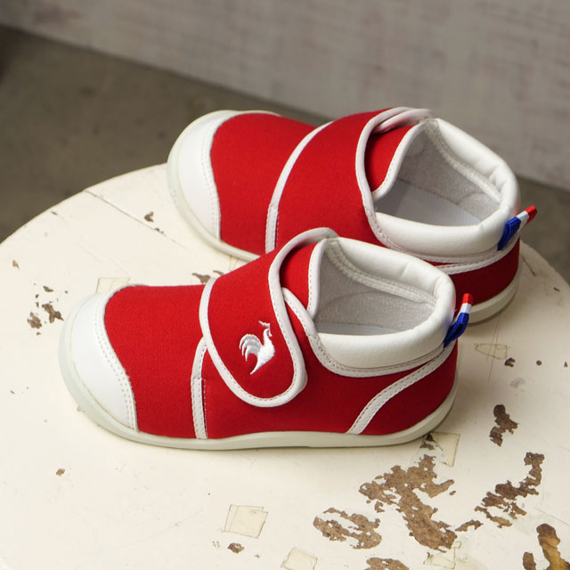 ���R�b�N le coq sportif �q���p�X�j�[�J�[ LCS �A���� QL5WJC52RW SS25 LCS ARLES �x�r�[ �C���t�@���g �C �L�b�Y �V���[�Y F ���b�h �z���C�g ���K�戵�X