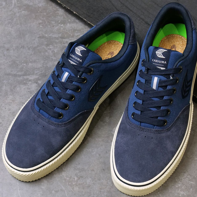 �J���E�} CARIUMA �X�j�[�J�[ �i�C�I�J �v�� 511707U51 FW24 NAIOCA PRO �����Y �C �T�X�e�B�i�u�� �V���[�Y �X�P�V���[ Navy-Suede-Shadow ���K�戵�X