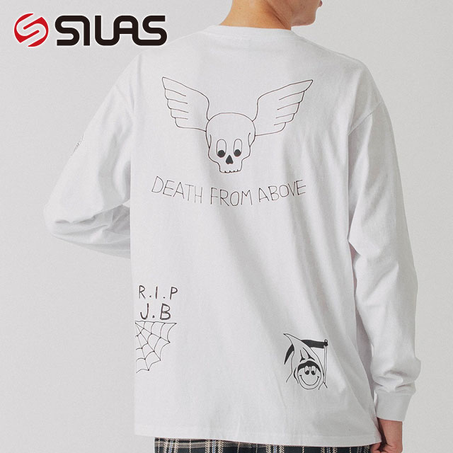 SILAS（サイラス） タトゥー ロングスリーブ Tシャツ 110244011003 