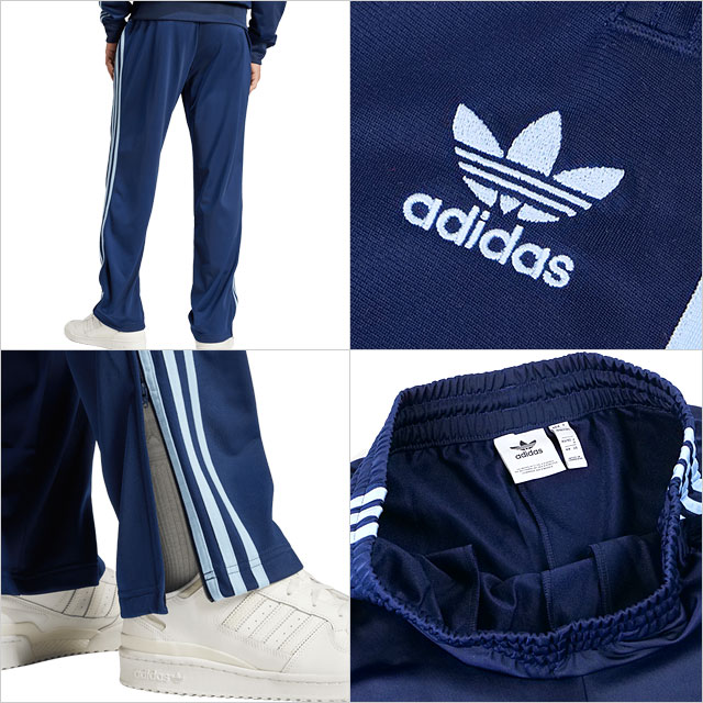 adidas Firebird TP パンツ ネイビー oasisロゴ adidas FIREBIRD TP / アディダス ファイヤーバード トラック