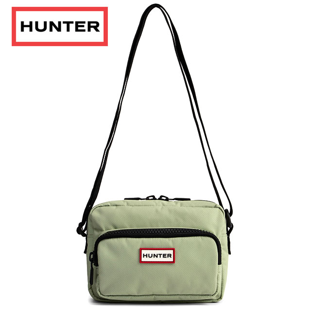 新品未使用！HUNTER ミントグリーン ボディバッグ HUNTER（ハンター） ナイロン クロスボディバッグ UBX3930KBM SS25