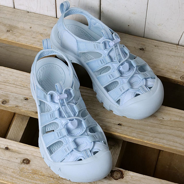 KEEN サンダル ホワイト　24センチ　箱有り 代引き人気 keen 白う キーン サンダル 24.5cm 箱あり 靴 - 靴