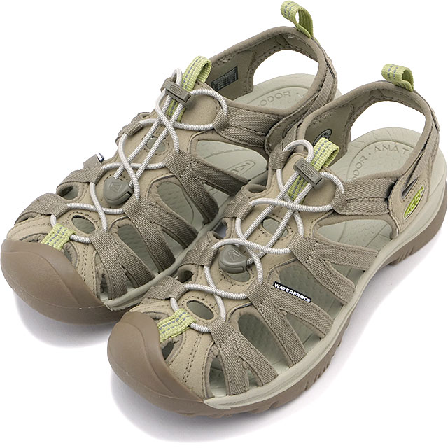 KEEN HYBRIDLIFE グリーン スポーツ サンダル ウィスパー KEEN 返品送料無料 キーン サンダル ウィスパー 1027365 SS25 W