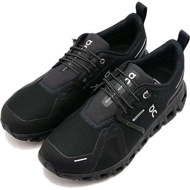 On オン Cloud5 防水 レディースシューズ 23cm ブラック 未使用 On オン スニーカー クラウド6 ウォータープルーフ 3WF10051043 SS25 W