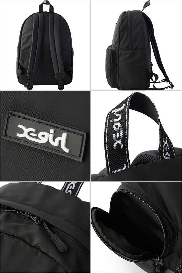 X-girl（エックスガール） ロゴ ジャガードテープ バックパック