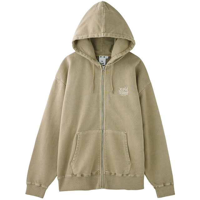 エックスガール X-girl メッセージアンドフェイスフェイデッドジップアップスウェットフーディ 105251012016 MESSAGE AND FACE FADED ZIP UP HOODIE 正規取扱店 X-girl エックスガール メッセージアンドフェイスフェイデッド