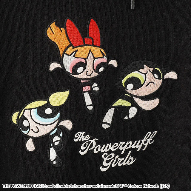 X-girl（エックスガール） パワーパフガールズ コラボ スウェット