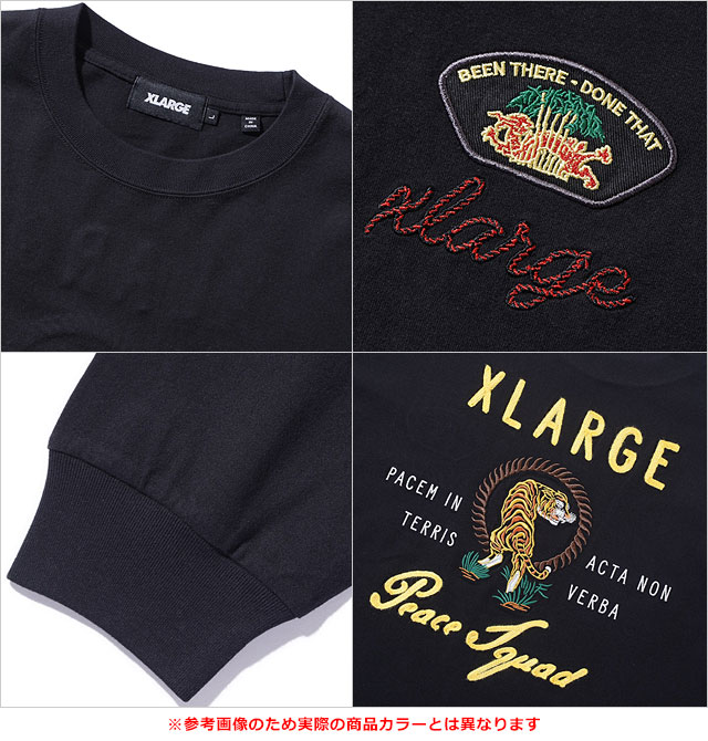 XLARGE（エクストラ ラージ） ピース スクワッド ロングスリーブ T 