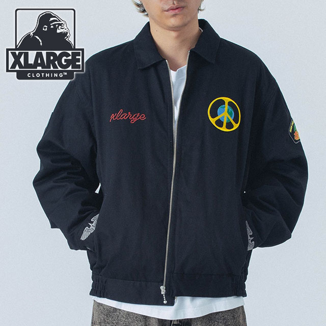 XLARGE（エクストラ ラージ） ピース スクワッド ベトナム ジャケット 