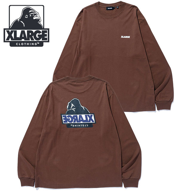 XLARGE（エクストラ ラージ） バックサイド OG ロングスリーブTシャツ